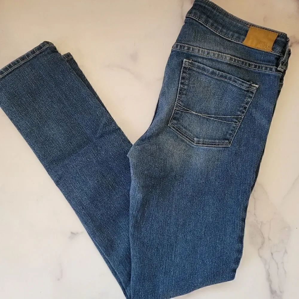 Bull head womens size 9 skinny jeans the 55 denim legging mid rise